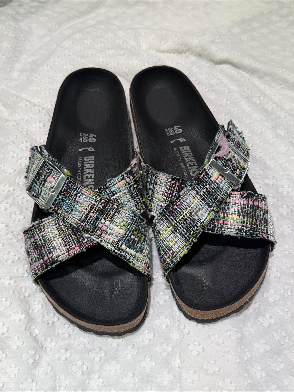 Birkenstock Siena Weave Sandals Womens Size 9 EU 40